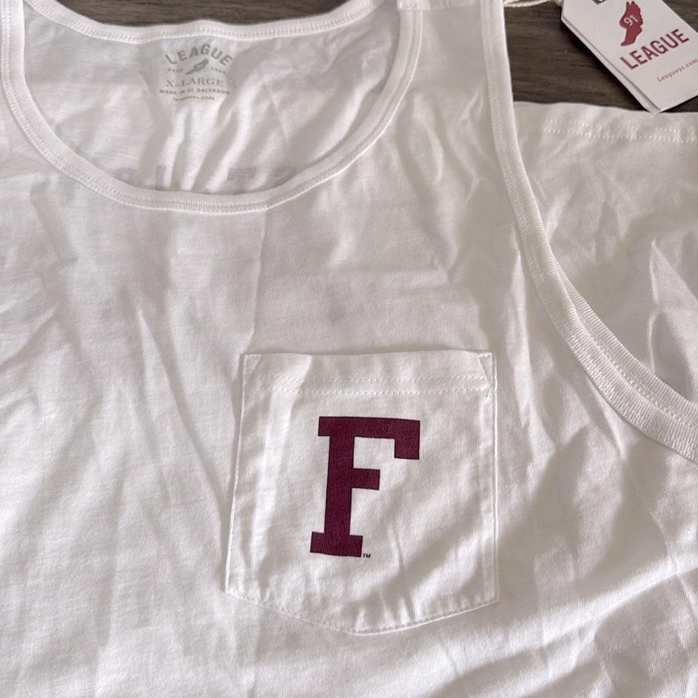 NWT [League] Fordham University Rams NCAA Sleeveless Tank Top Men’s Sz X-Large - Picture 3 of 10